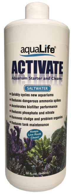 Activate Saltwater 32 oz Aquarium Starter and Cleaner