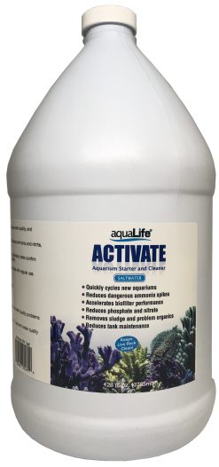 Activate Saltwater Gallon Aquarium Starter and Cleaner