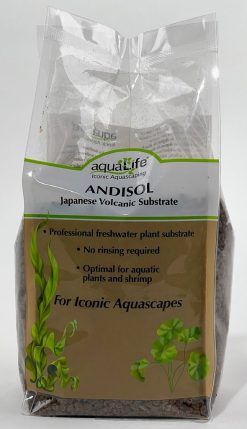 aquaLife ANDISOL 1L Coarse Brown Japanese Volcanic Substrate Soil price is per 1L bag 10/cs
