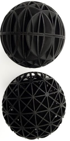 Max Bio Ball 3pk 76mm with no clog sponge core