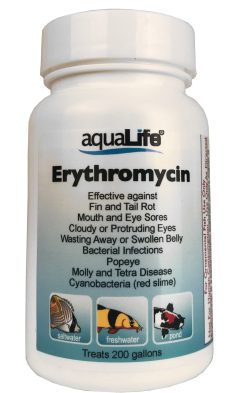 Erythromycin - Treats 200 Gallons