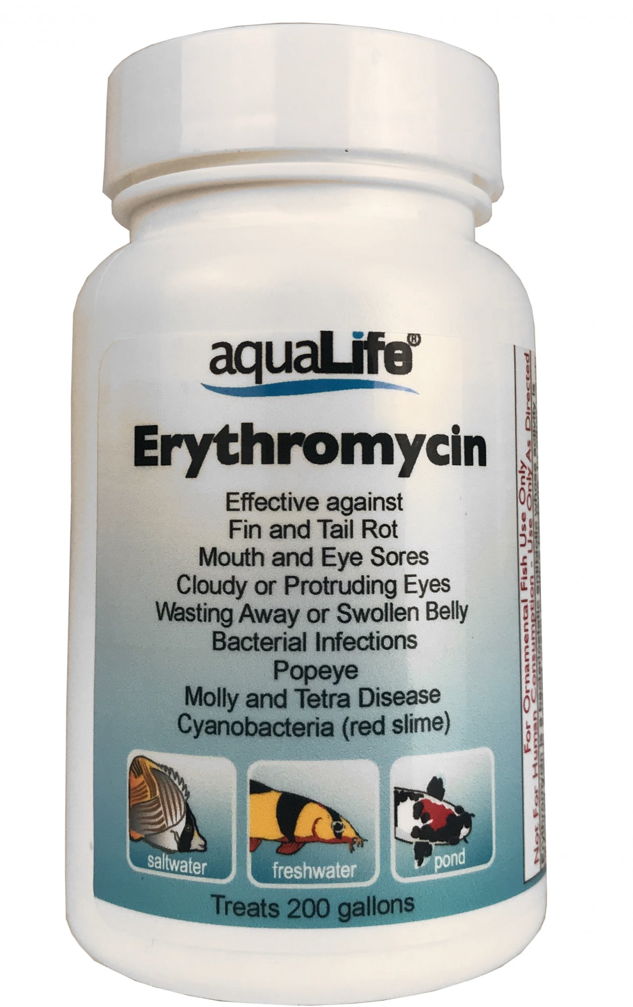 Erythromycin - Treats 200 Gallons