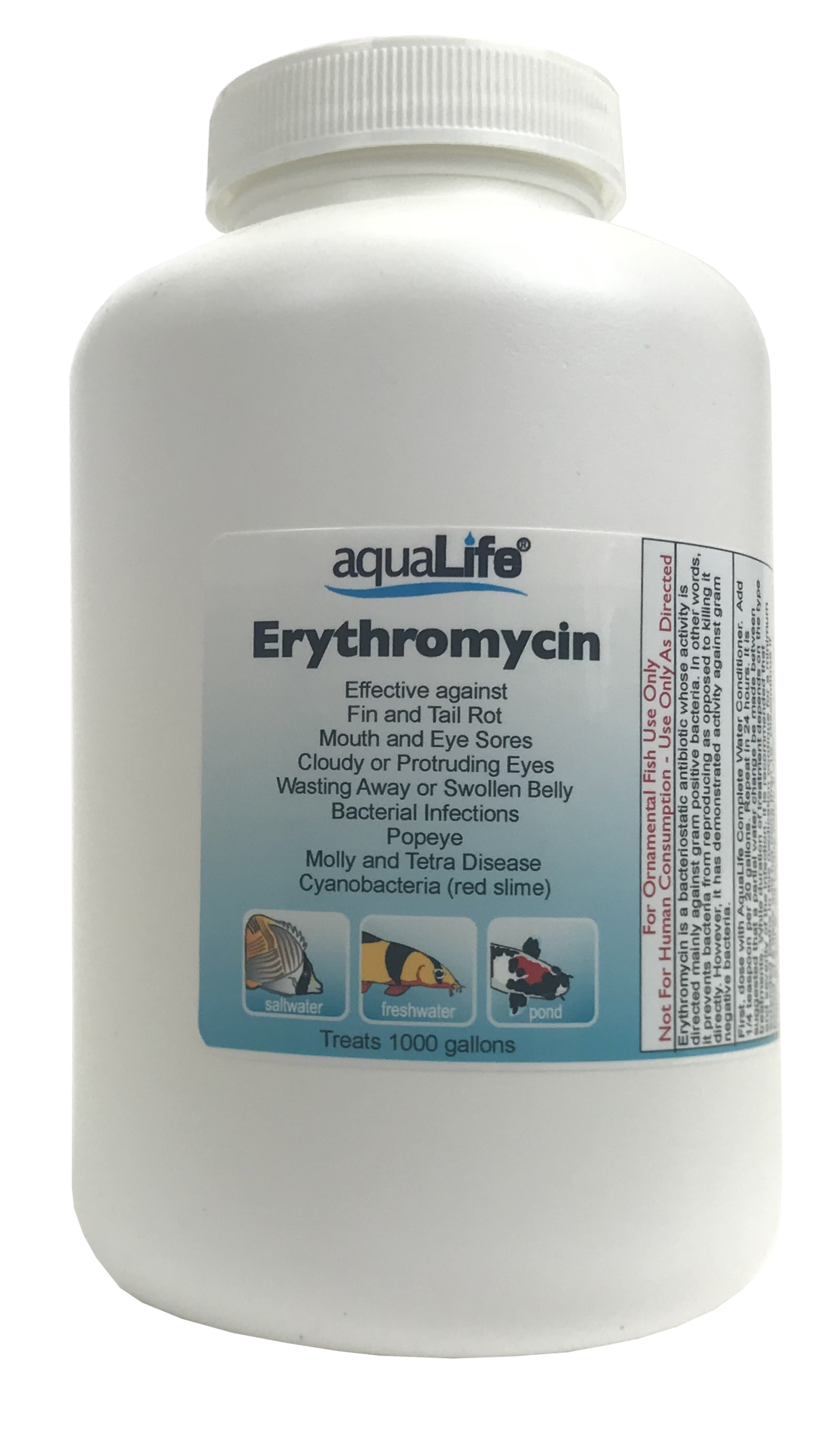 Erythromycin - Treats 1,000 Gallons