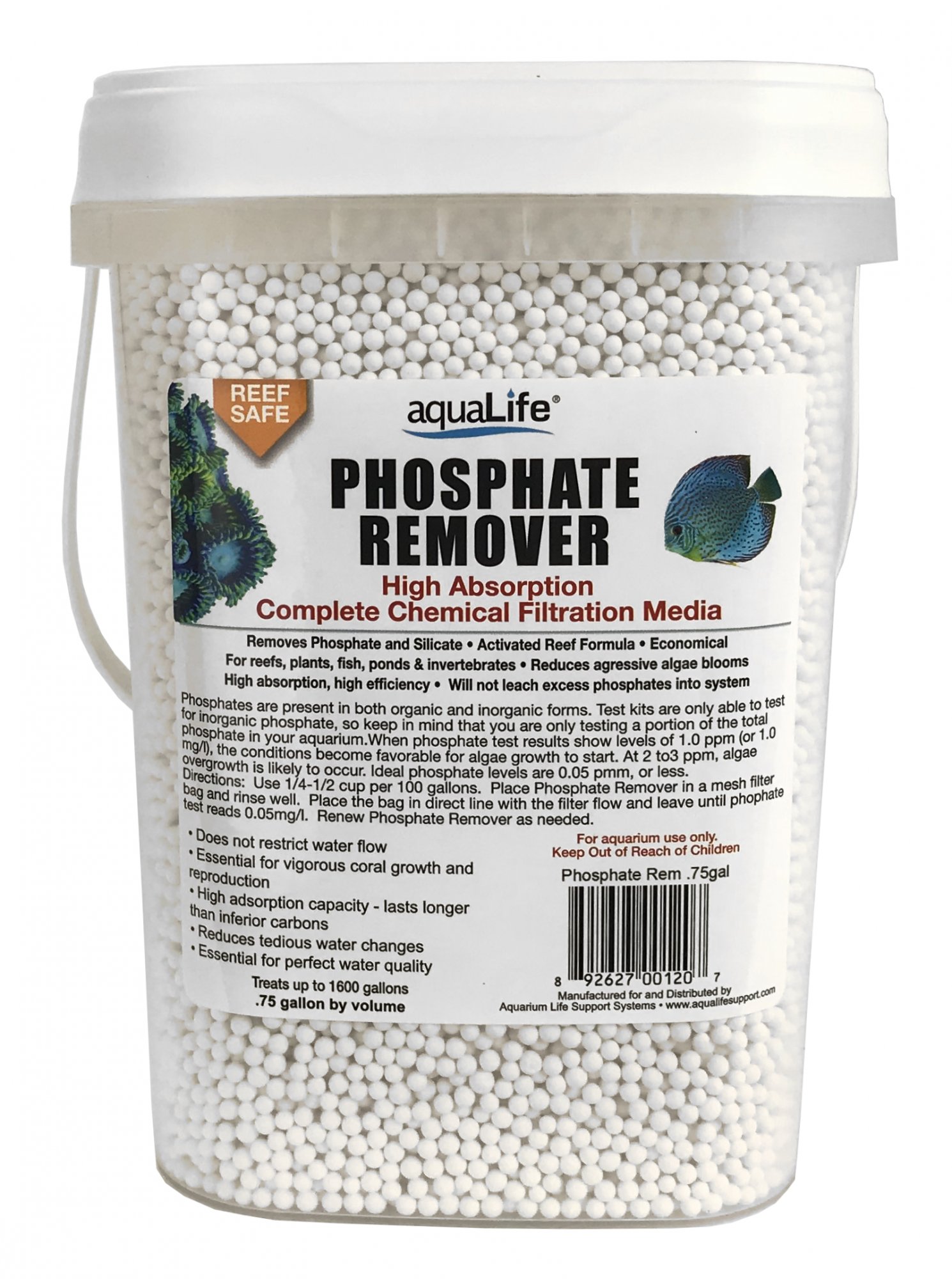 Phosphate Remover - Treats 1600 Gallons .75 Gallon