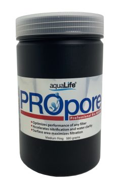 AquaLife PROpore Professional Bio MEDIA - Medium Ring  580 grams