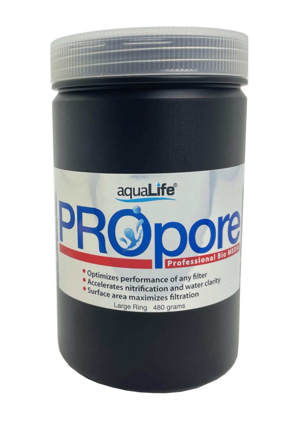 AquaLife PROpore Professional Bio MEDIA - Large Ring 480 grams