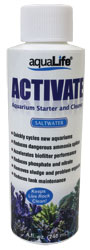 Activate Saltwater 4 oz Aquarium Starter and Cleaner