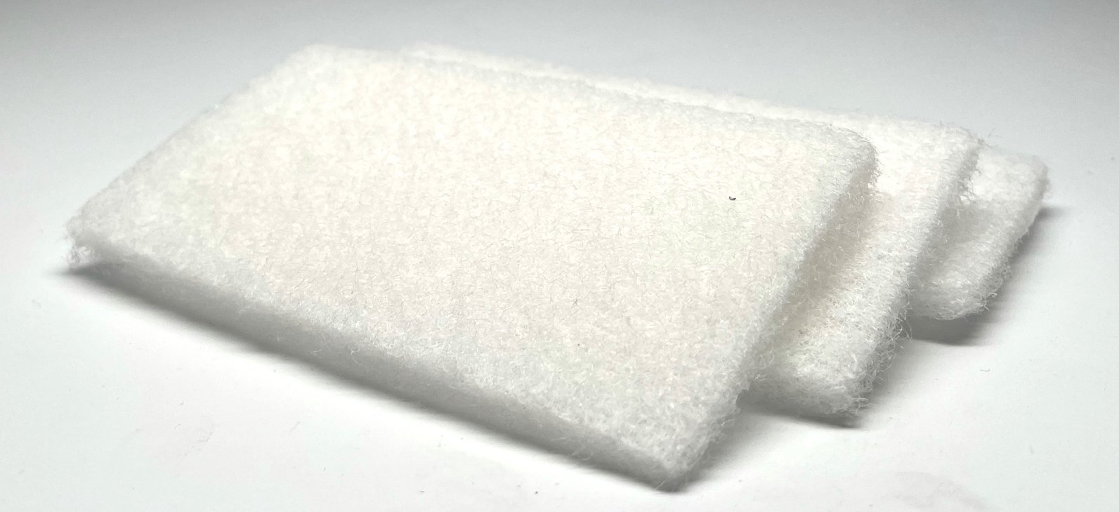 Soft White Cleaning Pad - 3 pack