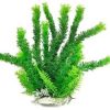 Cabomba 6" with weighted base, green plastic plant