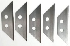 Replacement - Aluminum Alloy Ergonomic Glass Scraper Blades