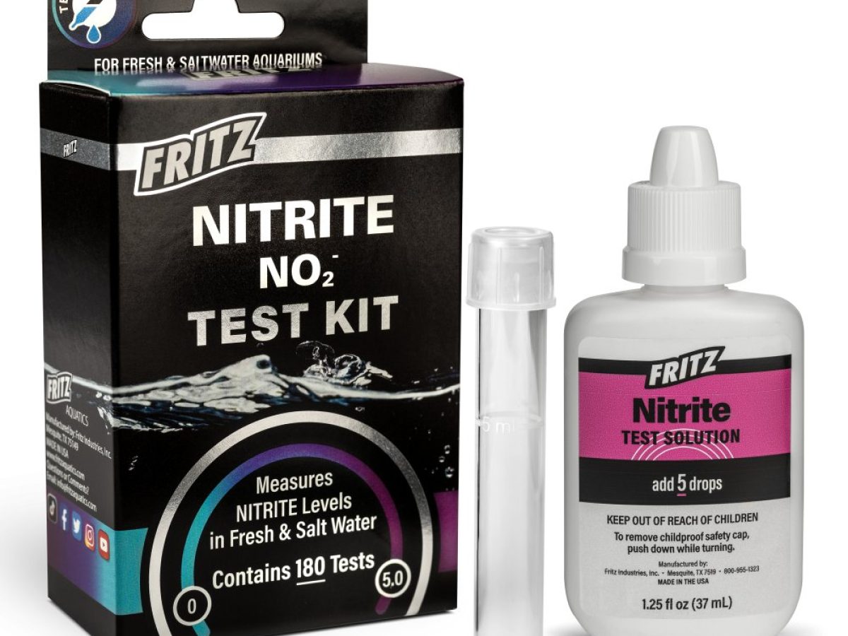Nitrite Fritz Test Kit Fresh and Saltwater - Sevenports Nano Aquariums