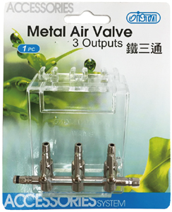 Metal 3 Way Air Gang Valve