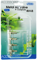 Metal 4 Way Air Gang Valve