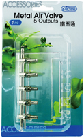 Metal 5 Way Air Gang Valve