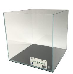 Pure 45 Degree 7.13 Gal. (LI) Ultra Clear Aquarium 11.8x11.8x11.8" with Mat 30x30x30cm