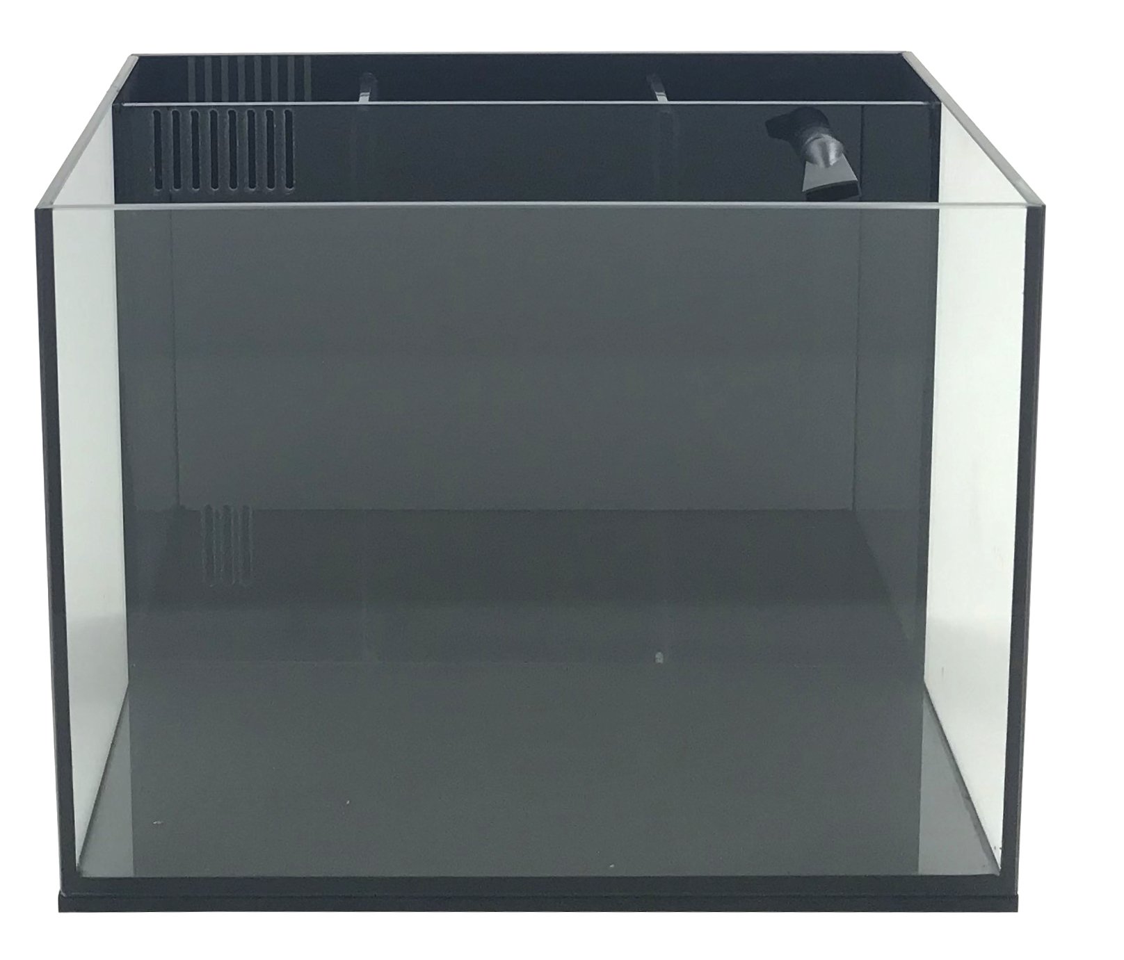 Cascade A LI 45 Degree 4 Gal. Back Filter Aquarium 12" x 8.7 " x 9" with Mat, No pump or media