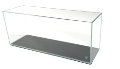 Serene 45 Degree 3 Gal. Mini Bookshelf (LI) Ultra Clear Aquarium 17.7" x 5.5" x 7.1" with Mat 35A 45x14x18cm
