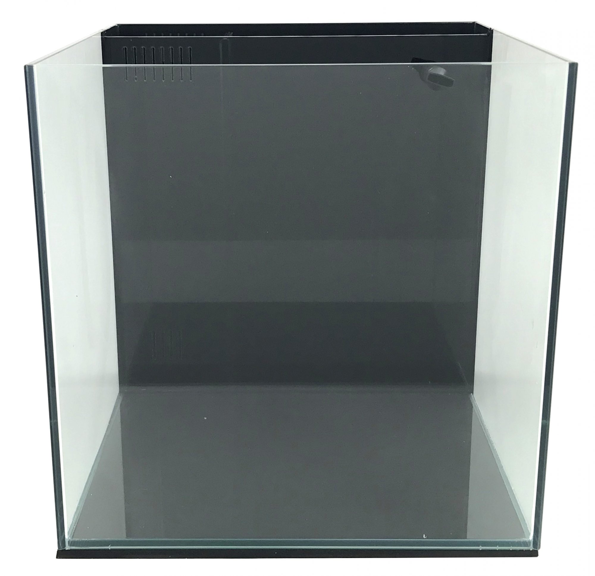 Pure 45 Degree 7.13 Gal. Back Filter Aquarium 11.8x11.8x11.8" with Mat