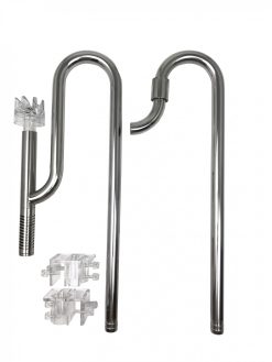 Stainless Inflow and Outflow with Surface Skimmer