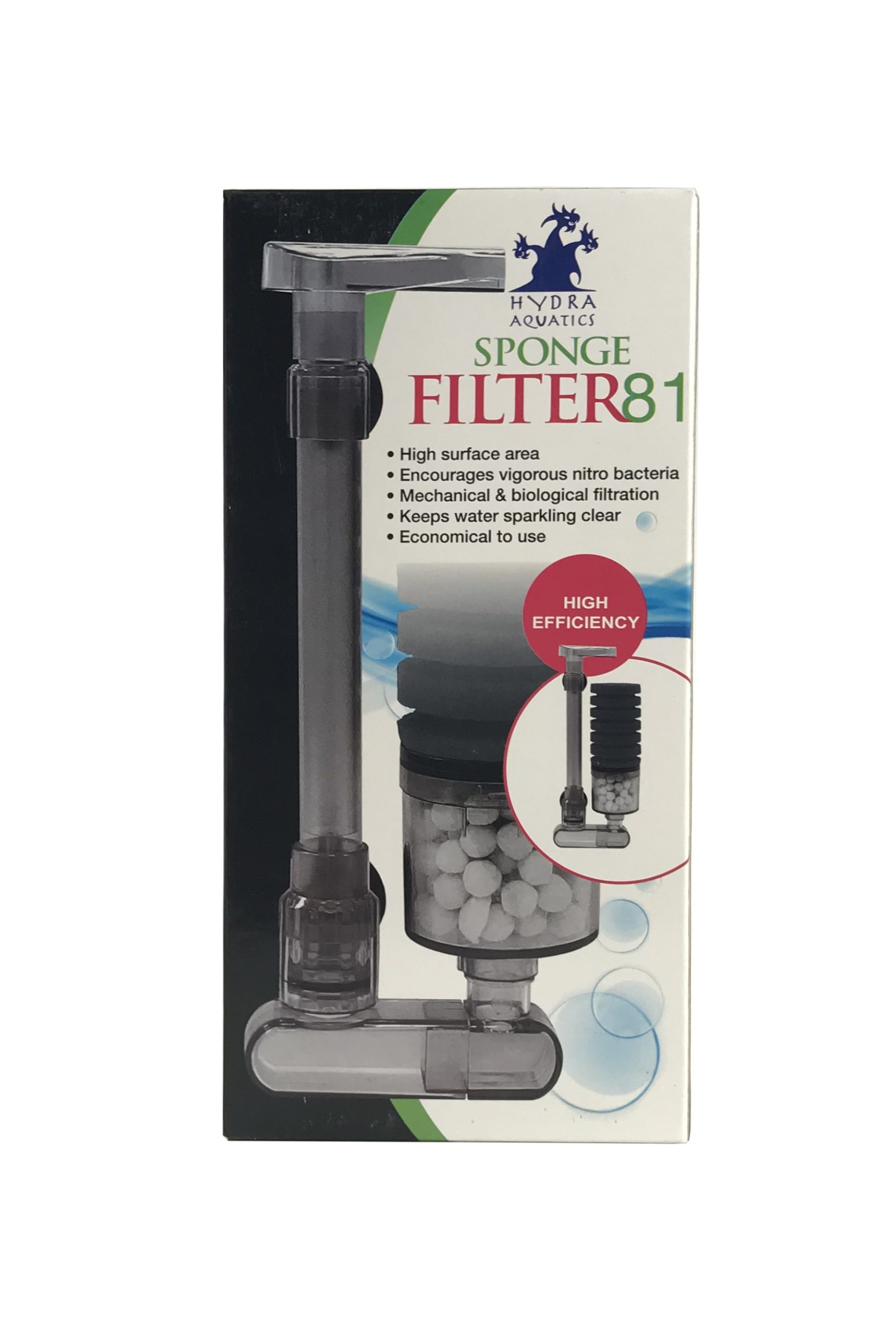 Hydra High Efficiency Sponge Filter 81
