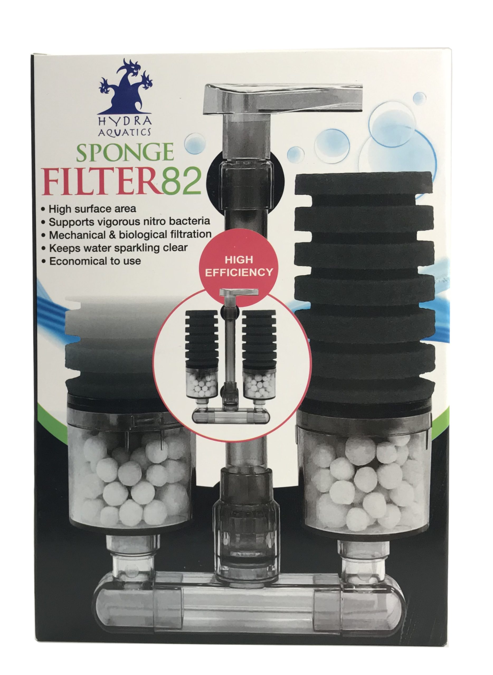 Hydra High Efficiency Sponge Filter 82