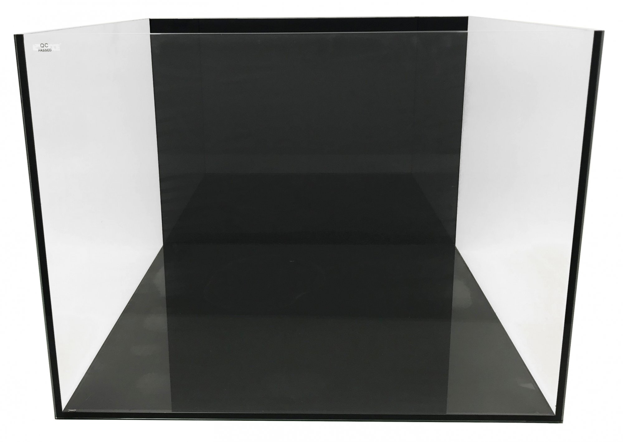 Rainbow 43 Gal. Aquascaper Pro Aquarium 23.62" x 23.62" x 17.72" - Black Background