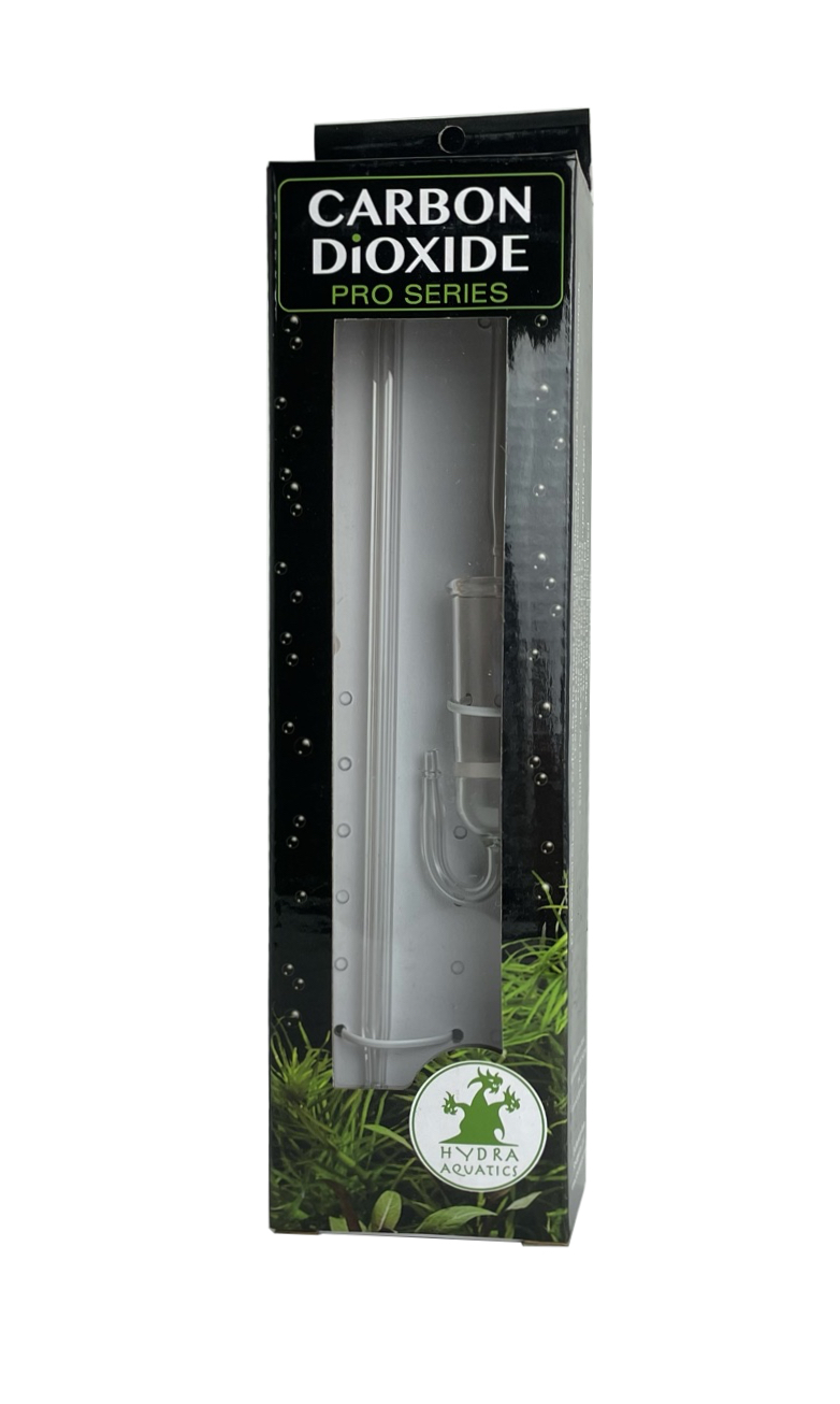 CO2 Glass Diffuser with Glass Hanger - Narrow - Pro Series