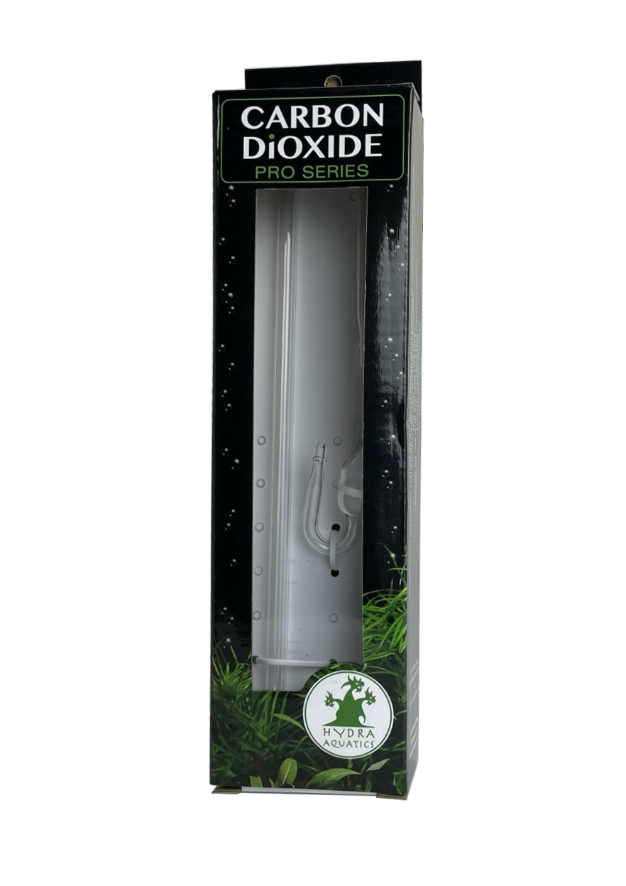CO2 Glass Diffuser with Glass Hanger - Angled - Pro Series