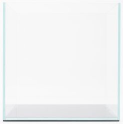 Gem 45 Degree 4 Gal. (LI) Ultra Clear Rimless Aquarium 9.84x9.84x9.84" with Mat 250*250*250 5mm