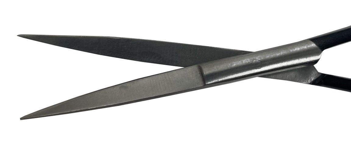 Iconic Pro Straight Spring Scissor - Black Oxide