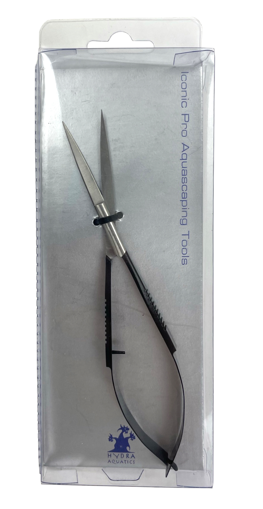Iconic Pro Straight Spring Scissor - Black Oxide