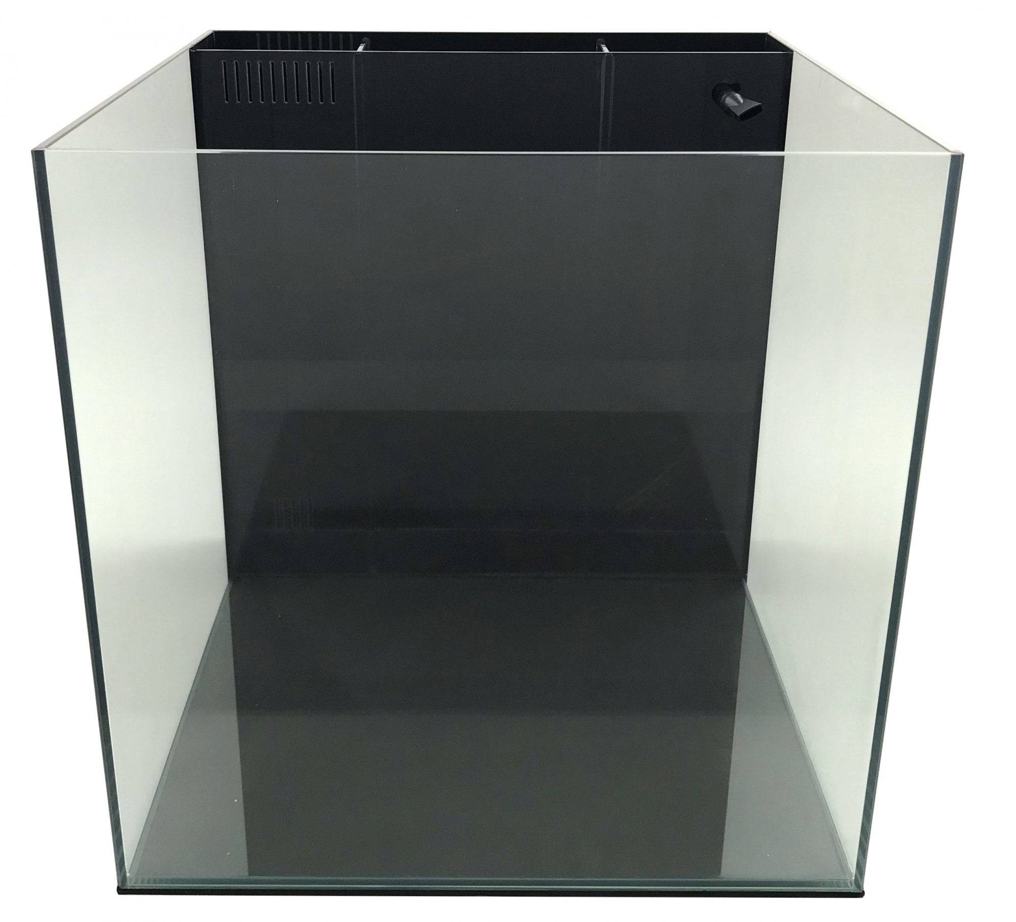 Brilliant 45 Degree 25 Gal. (LI) Ultra Clear Back Filter Aquarium 18" x 18" x 18" with Mat