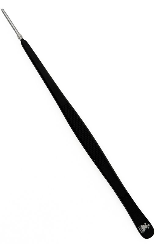 Pro Scaper Tweezers Black Oxide 10"