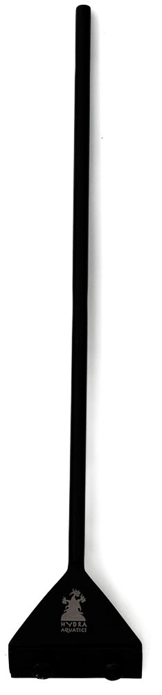 Glass Aquarium Algae Scraper Razor 10" Black Oxide