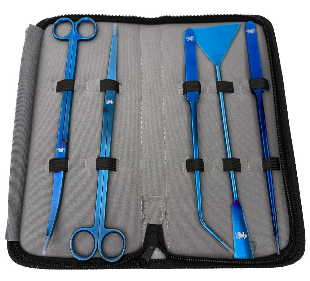 Aquascaping Tool Kit Blue limited edition