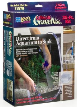 Ultimate Gravel Vacuum 25 ft Kit Boxed