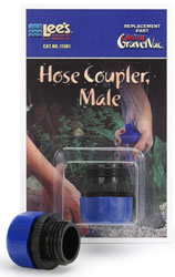 Ultimate Gravel Vacuum Hose Coupler Male
