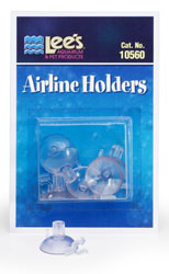 Clear Airline Suction Cup Holders 6 Pack.
