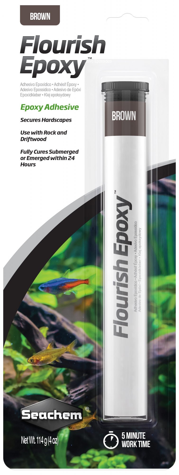 Flourish Epoxy - Brown 114g 4 oz