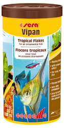Vipan 7.4oz 1,000ml Large Flakes for Freshwater Fish