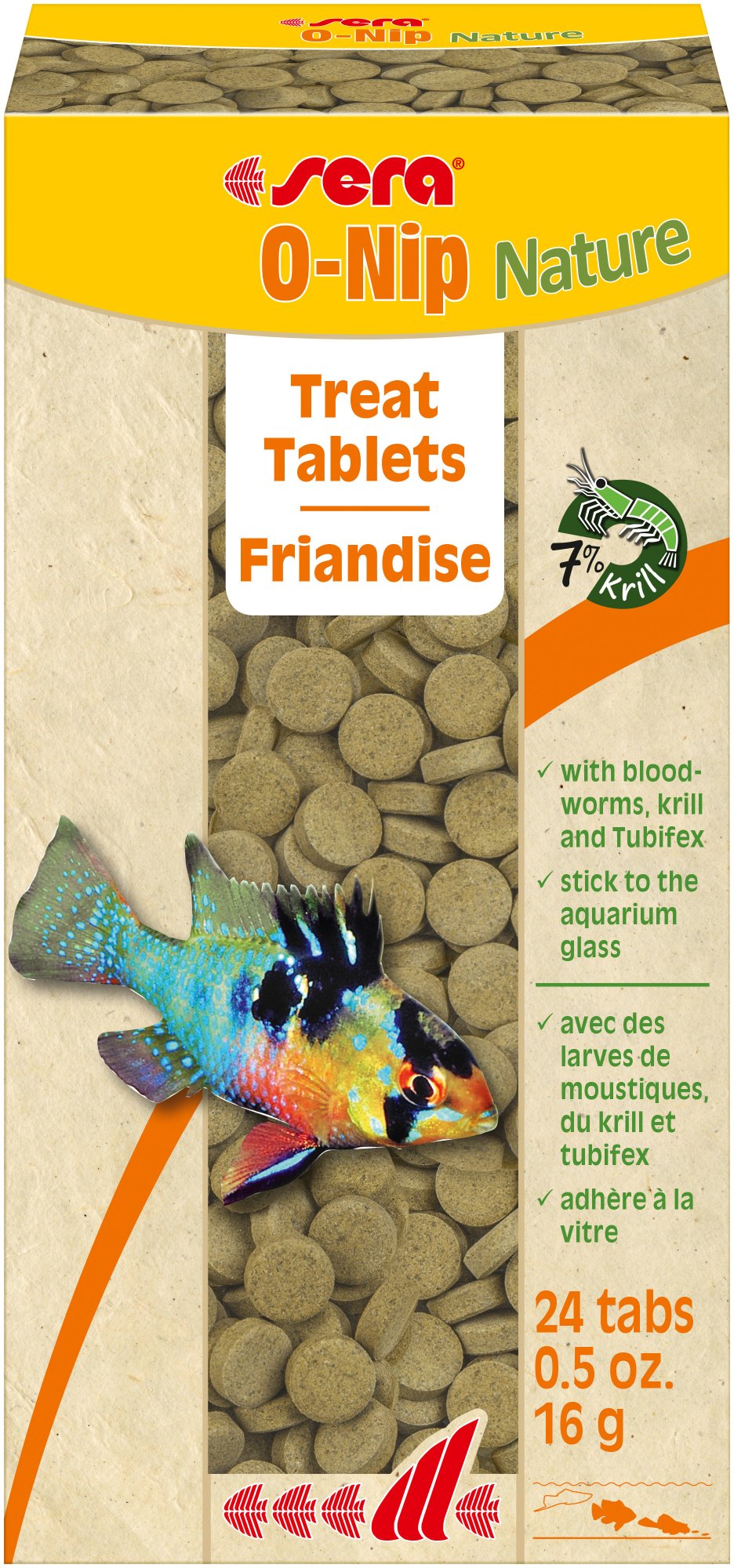 O-Nip 24 Attaching Tablets for Freshwater Fish
