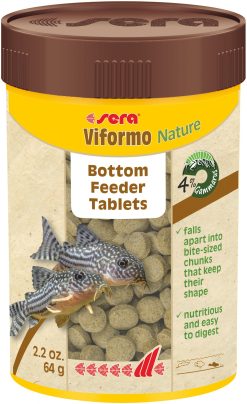 Viformo 2.2oz 100ml Sinking Tablets for Pleco and Freshwater Bottom Feeders