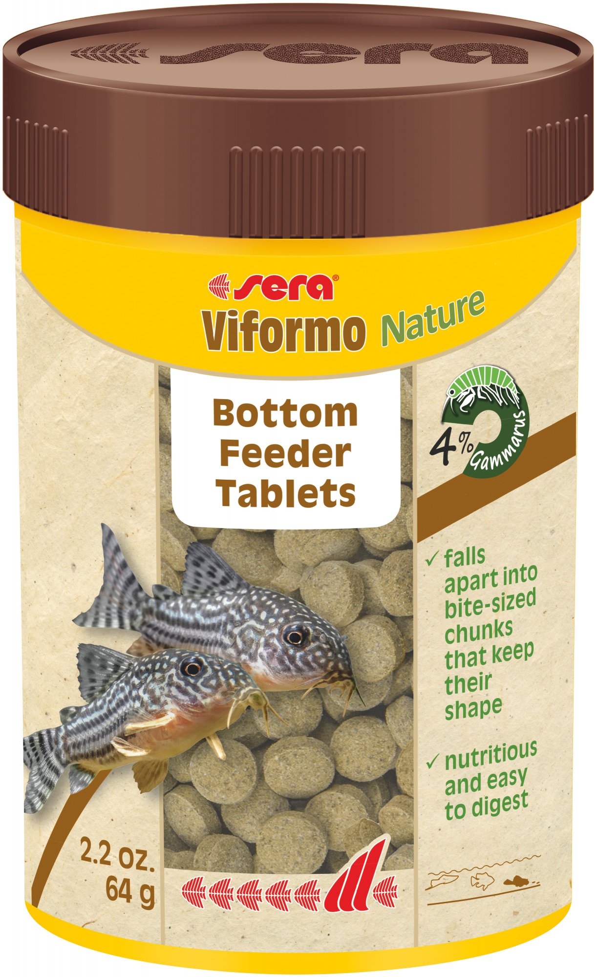 Viformo 2.2oz 100ml Sinking Tablets for Pleco and Freshwater Bottom Feeders