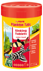 Plankton Tabs 2.2oz 100ml Sinking Tablets for Carnivorous Freshwater Bottom Feeders