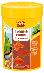 Goldy 0.8oz 100ml Flakes for Goldfish