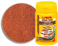 Vipan Baby 1.9oz 100ml Micro-Flakes for Baby Freshwater Fish