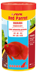 Red Parrot 11.6oz 1,000ml Granules for Blood Parrot Cichlids