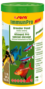 ImmunPro Mini 1000ml Slowly Sinking Breeder Food for Fish up to 1.6"