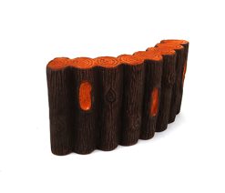 Wood Curved Wall - Small