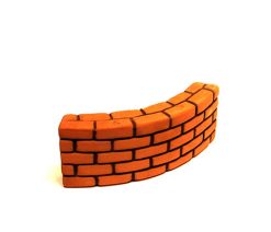 Brick Curved Wall - Small